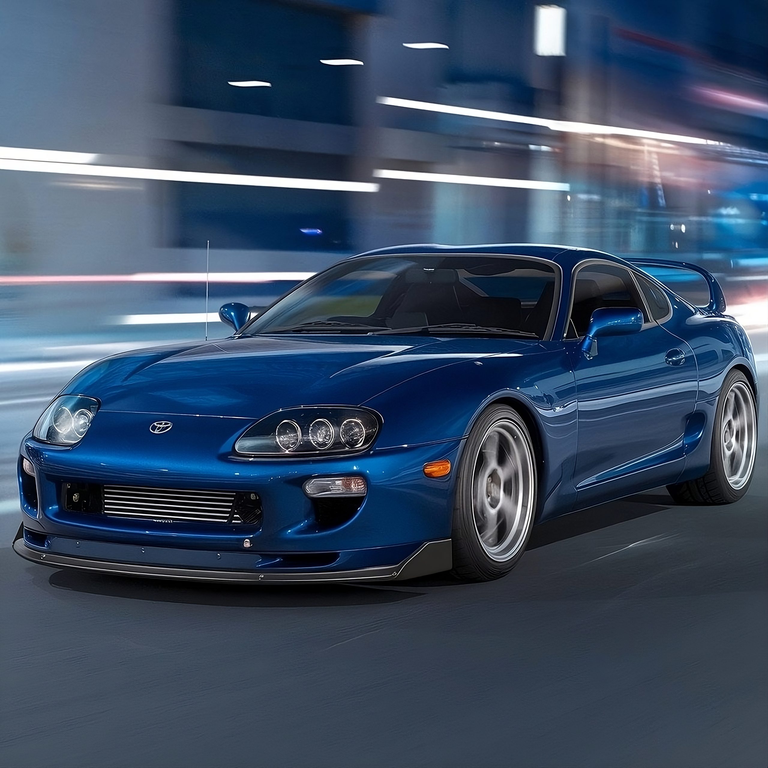 Supra MK4 in Dark Blue Color
