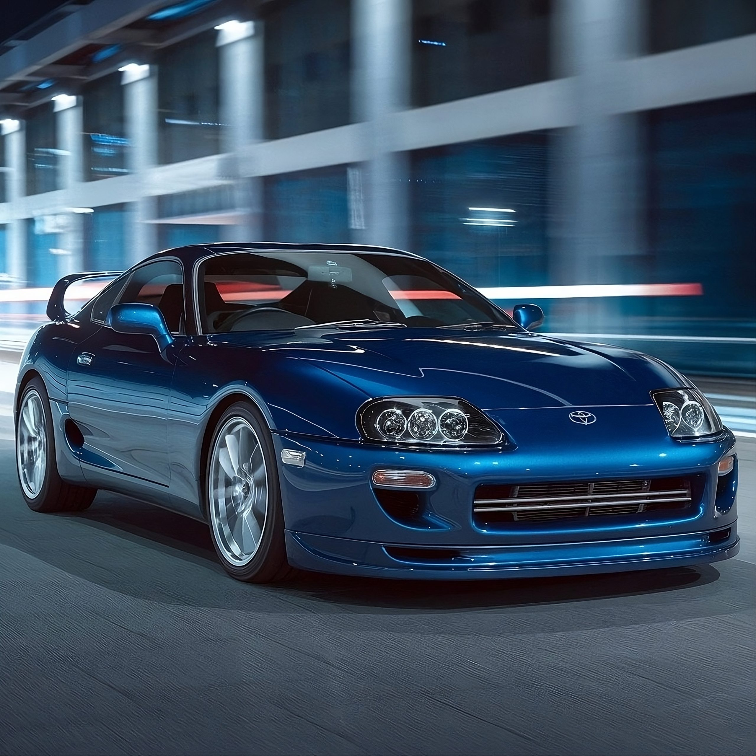 Supra MK4 in Dark Blue Color