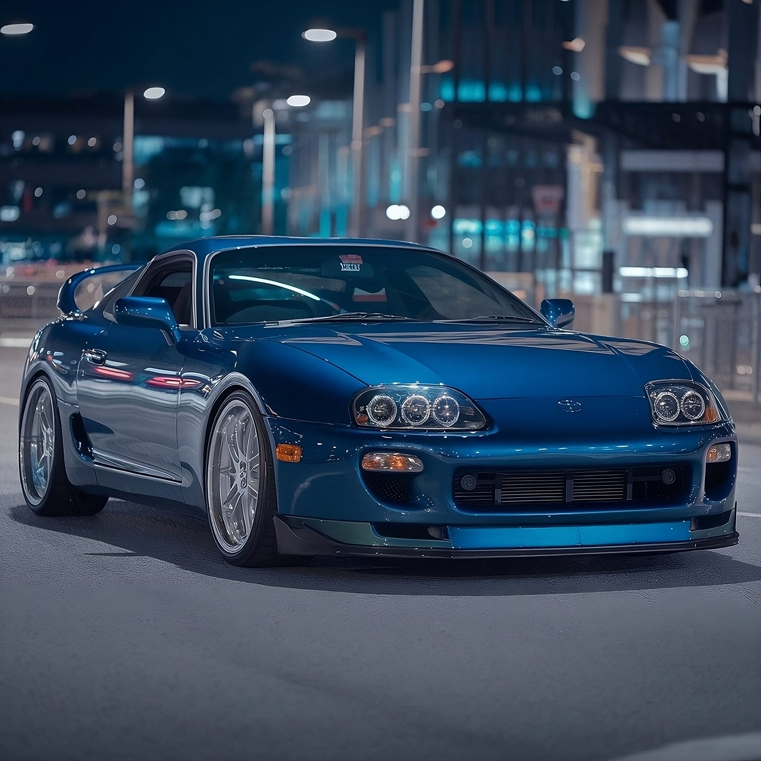 Supra MK4 in Dark Blue Color